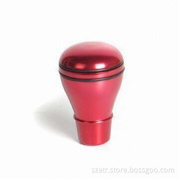 Car Shift Knob, Various Styles are Available, Made of Plastic or Steel
